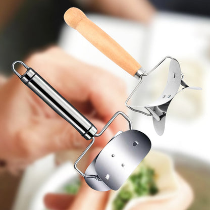 🥳2026 STOR UDSALG – 50 % RABAT! 🥳💞Over 50.000 solgt! Dumpling-dejskærer i rustfrit stål