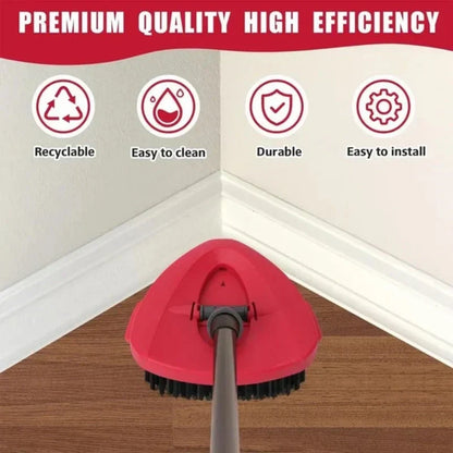 🧹🔄 Reservedel til moppe – Slibende børster, der fjerner fastsiddende snavs, passer til de fleste mopper 💪✨