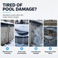 ❄️ BEGRÆNSET TID: 50 % RABAT! ✨ Rund oppustelig luftpude til vinterklargøring af swimmingpool – aflaster istryk, vinterbeskyttelse til swimmingpool 🏊