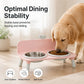 🐾Højtstående foderskål til to kæledyr | En mere naturlig spiseholdning for kæledyr✨