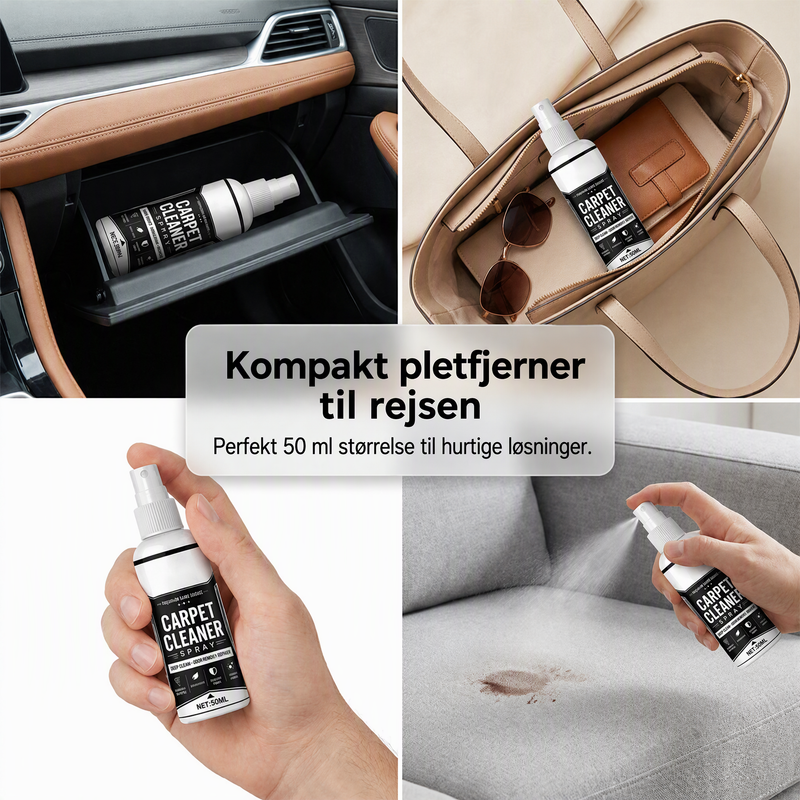 🧼✨ Tæppespray til dybderensning – fjerner genstridige pletter og neutraliserer lugte med det samme!