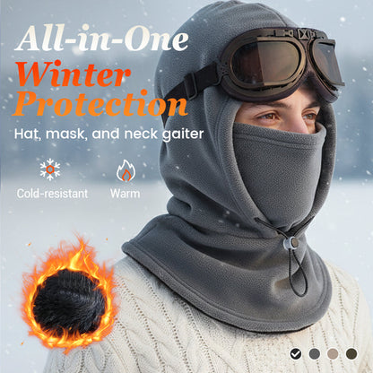 ⏳SIDSTE DAG I UDSALGET – 50 % RABAT!!✨Termisk balaclava-ansigtsmaske med snøre