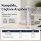 💨 Kompakt, bærbar USB-luftfugter