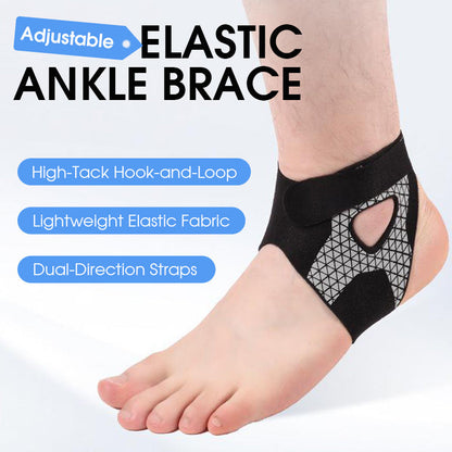 Justerbar elastisk ankelbandage