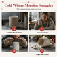 ☕✨Festlige keramiske krus med motiver af Highland-ko og snemand – tilføj lidt julemagi til hver eneste slurk!