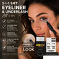 💋 50% RABAT! 👁️✨ 3-i-1 Eyeliner & Underøjnestempel — Vandtæt & Pletfri, Naturligt Udseende på Sekunderne 💖