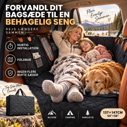 🚗 Bagside i bil Memory Foam Rejsemadras