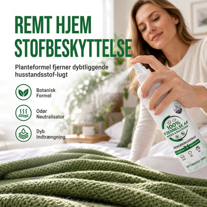Plante-baseret midespray til seng & tekstiler | Hjælper med at reducere mider, lugte & allergener | Til en friskere seng