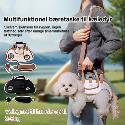 🐱🐕Bærbar, åndbar dyretransport-slynge & rygsæk