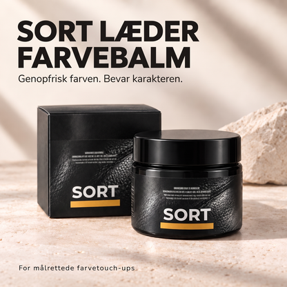 👜 Læderfarveopbygger til falmede overflader og overfladiske skrammer