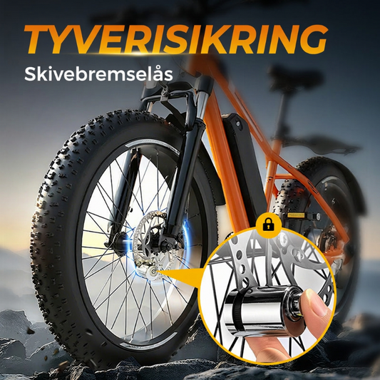 🏍️ 50% RABAT! 🔒 Discbremse-lås mod tyveri – holdbart stål & hurtig montering ✨