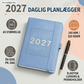 📓 2027 Planner – A5-størrelse, én side om dagen med datoer – Perfekt til daglige notater og fremtidig reference ✨