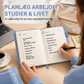 📓 2027 Planner – A5-størrelse, én side om dagen med datoer – Perfekt til daglige notater og fremtidig reference ✨