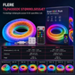 ✨ Faux Fur Neon Light Strip – 360° All-round Glow, Bøjelig Dekorationslampe 💈