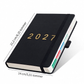 📓 2027 Planner – A5-størrelse, én side om dagen med datoer – Perfekt til daglige notater og fremtidig reference ✨