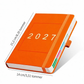 📓 2027 Planner – A5-størrelse, én side om dagen med datoer – Perfekt til daglige notater og fremtidig reference ✨
