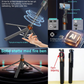 ⏳Tidsbegrænset specialtilbud⏰ 180 cm Smart Ansigtssporing PTZ Selfie Stick – 360° Automatisk Følgende Telefonstativ med udfyldningslys, 4-Axis Antichok til Live-streaming og Videooptagelse