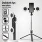 ⏳Tidsbegrænset specialtilbud⏰ 180 cm Smart Ansigtssporing PTZ Selfie Stick – 360° Automatisk Følgende Telefonstativ med udfyldningslys, 4-Axis Antichok til Live-streaming og Videooptagelse