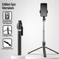 ⏳Tidsbegrænset specialtilbud⏰ 180 cm Smart Ansigtssporing PTZ Selfie Stick – 360° Automatisk Følgende Telefonstativ med udfyldningslys, 4-Axis Antichok til Live-streaming og Videooptagelse