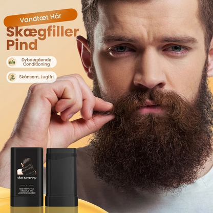 🧔 50% rabat! ✨ Vandtæt hår- og skægfyldningspen med påsætningskam – Øjeblikkelig naturlig dækning af grå hår, innovativ påsætningsanordning med kamtænder, skånsom formel beriget med botaniske ingredienser og svedafvisende samt vandafvisende – 3 nuancer 🖌️