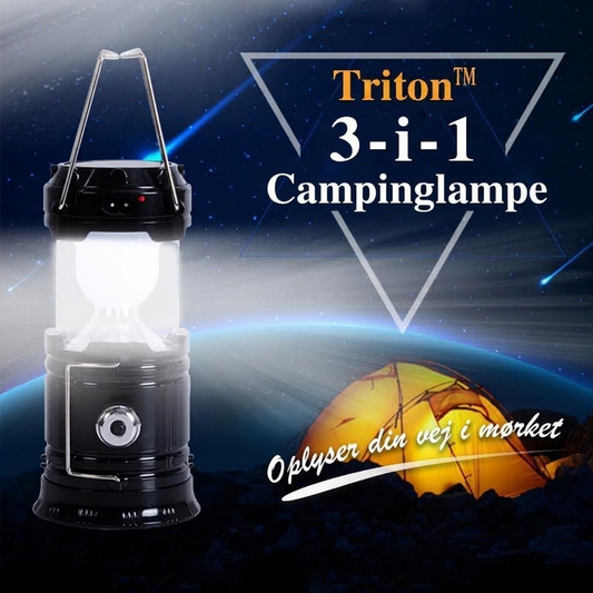 ⏰50% RABAT NU🏕️🔥3-i-1 udtrækkelig campinglygte✨Hvidt lys & flammeflimmer & lommelygte, sol- & USB-opladning til udendørs brug, nødsituationer, vandreture, fiskeri & telte