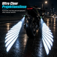 🏍️ SIDSTE UGES TILBUDSPRIS!! 189,95 kr.💫 Motorcykel LED Engel Vinger Projektørlys